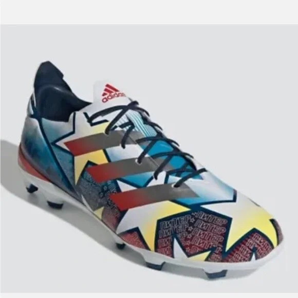 Adidas Gamemode Firm Ground Soccer Print Cleats Hybrid Touch 7.5 GZ1103 - Picture 1 of 5